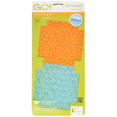 AccuQuilt GO! Matrice de découpe de tissu 5,25 po pour courtepointes, sacs et coussins