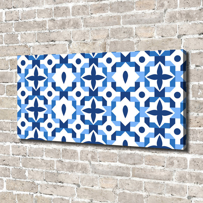 Geometric Background - Wrapped Canvas Print