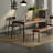 Rectangular family dining table-111362281
