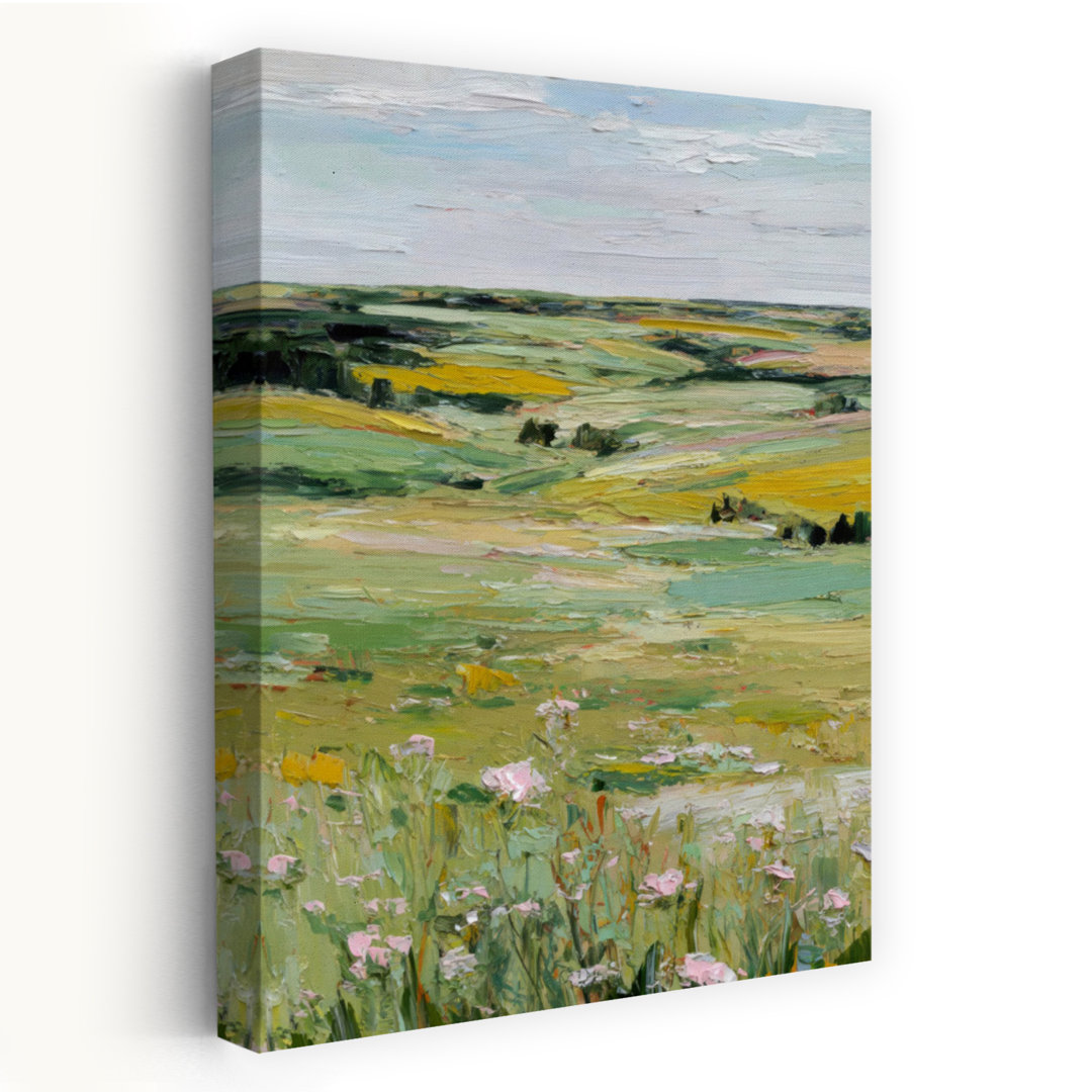 Meadow Abstract Contemporary Wall Art Print