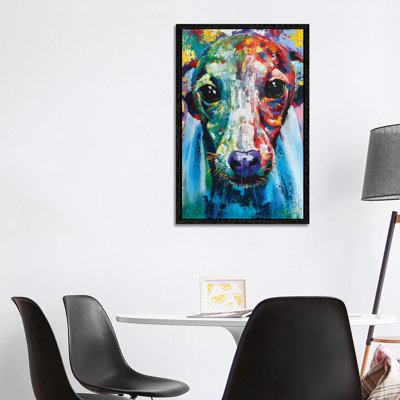 Italian Greyhound I 1 Piece Wall Art on Canvas