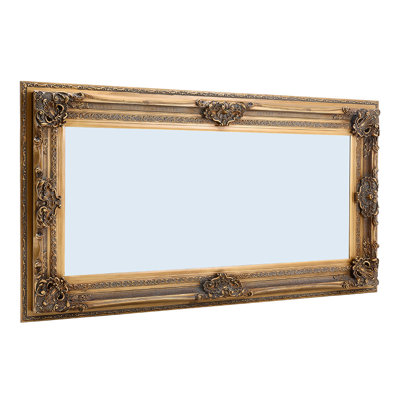 Dunmurry Solid Wood Arch Wall Mirror