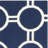Rodgers Hand Woven Flat Weave Wool/Cotton Geometric Rug in Blue-656715247