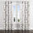 Floral Room Darkening Curtains - Country Farmhouse Bouchet Grommet Curtain - 1 Panel-1773263105-1773263104