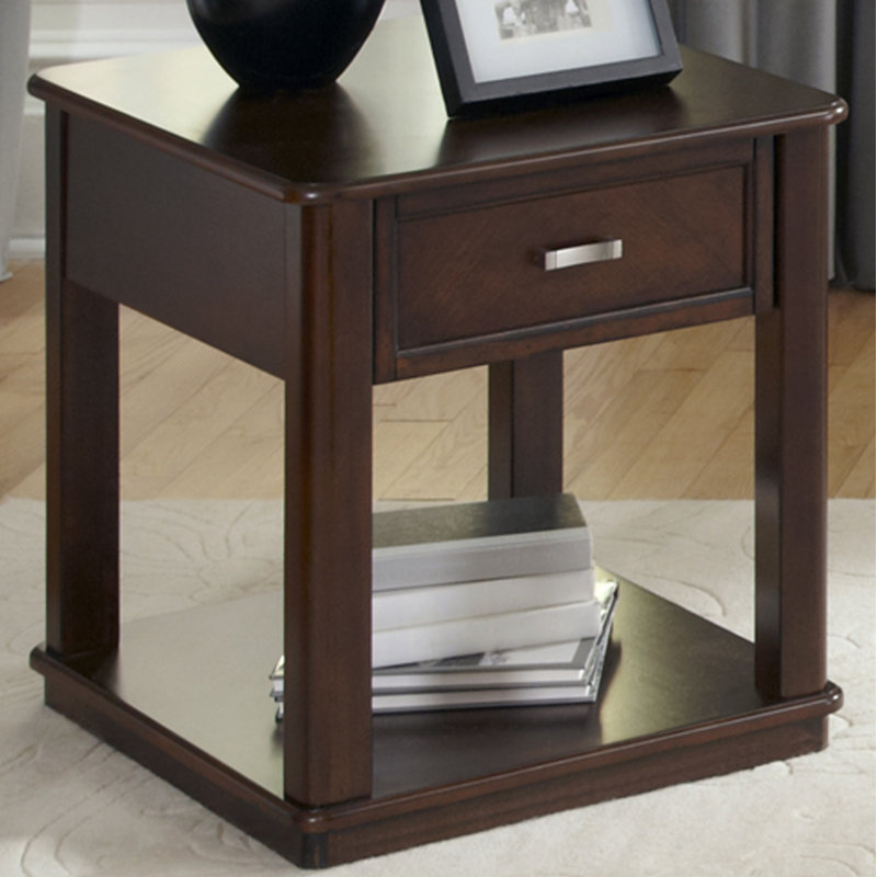 Yatendra 24'' Tall End Table