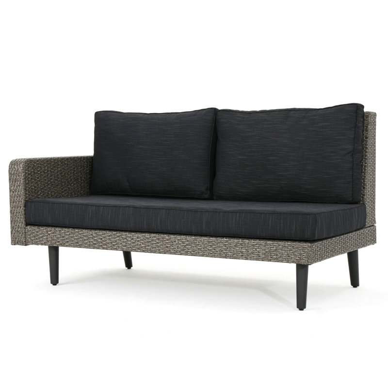 Sofa Set -Right Armrest - Grey, Right Hand Facing