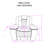 RAIZE Power Recliner With LED, Storage Console, And Cup Holders For Ultimate Comfort And Convenience