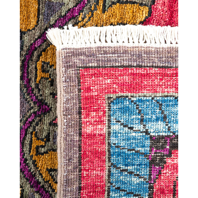 Viliamu One-of-a-Kind 6' 0" X 8' 9" Hand Knotted Area Rug