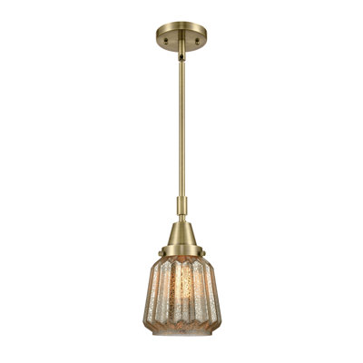 Luminaire suspendu cylindrique à 1 lumière Caggiano