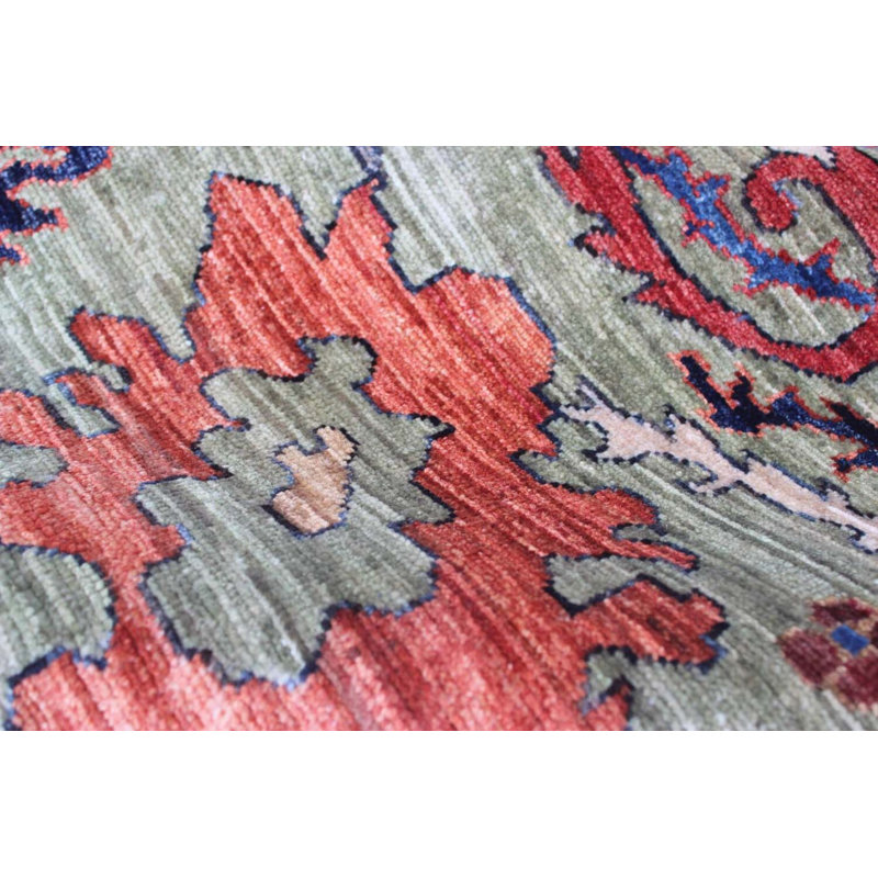 Transitional One-of-a-Kind Rectangle 8' X 10'1" Hand Knotted Area Rug