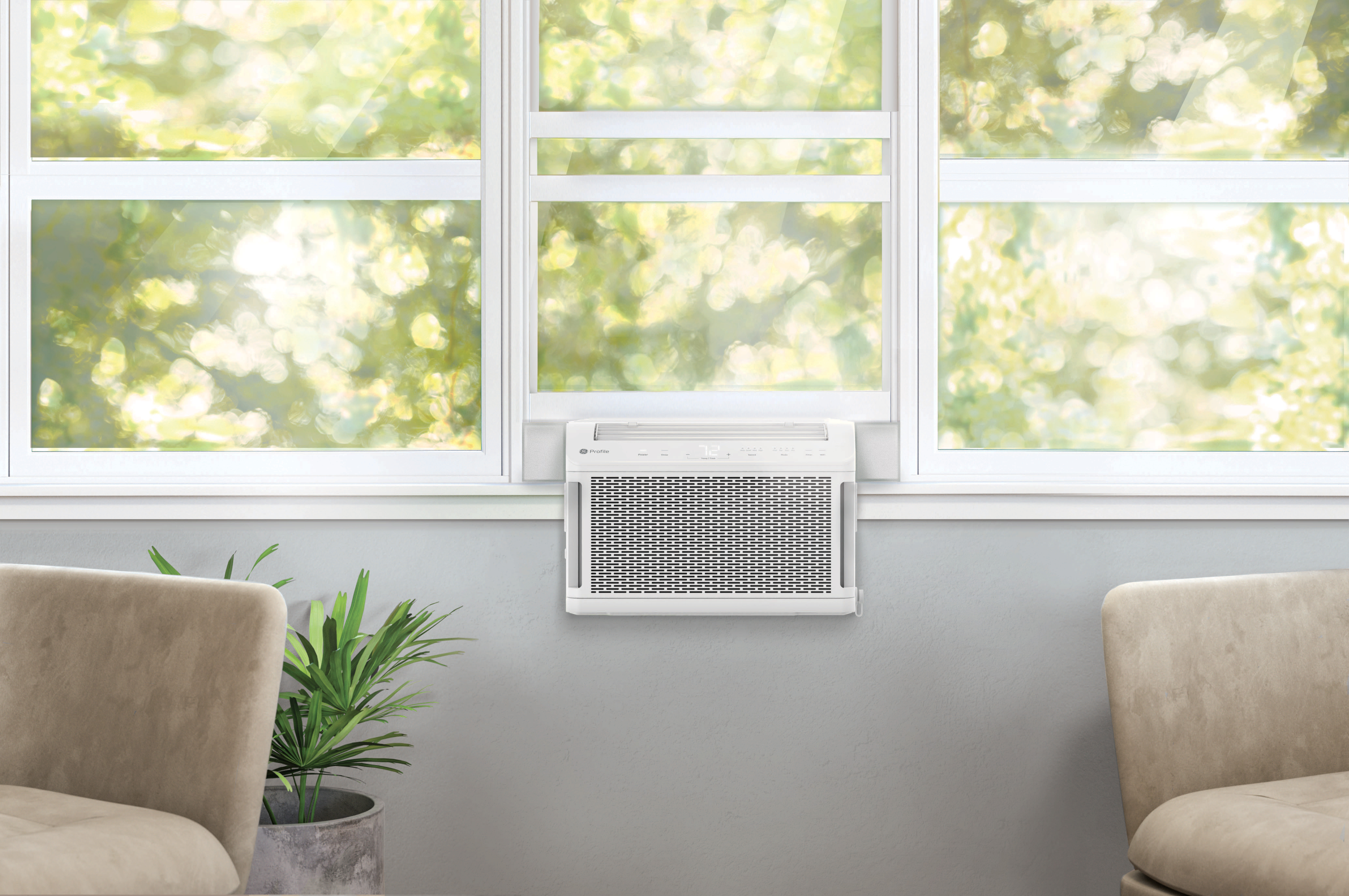 GE Profile™ GE Profile ClearView 6,100 BTU Wi-Fi Connected Window Air  Conditioner for 250 Sq. Ft. \u0026 Reviews | Wayfair