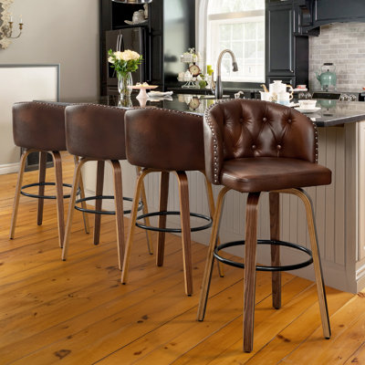 Tabouret de bar et de comptoir pivotant