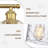 3-Light Bathroom Vanity Light With Clear Hammered Glass-1394658709