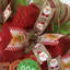 Couronne de Noël biscuits pour père Noël