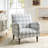 Arching Upholstered Armchair-1625562478