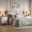 3 Drawer Nightstand Set Of 2, Bedside Tables With Solid Wood Knobs-1346276161