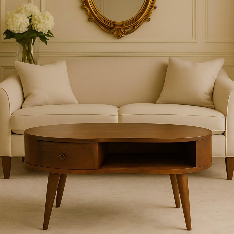 80cm Solid Wood Console Table