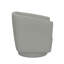 Fauteuil d'appoint pivotant gris-596552996
