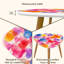 Ensemble de 2 tables basses gigognes Triangle