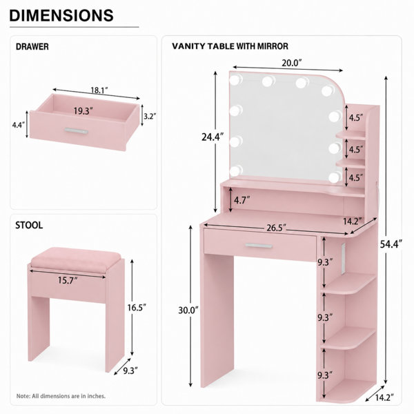 Dimensions du produit
