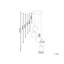 Awbree - Light Transparent/Brass Cluster Pendant-4717482-4717483