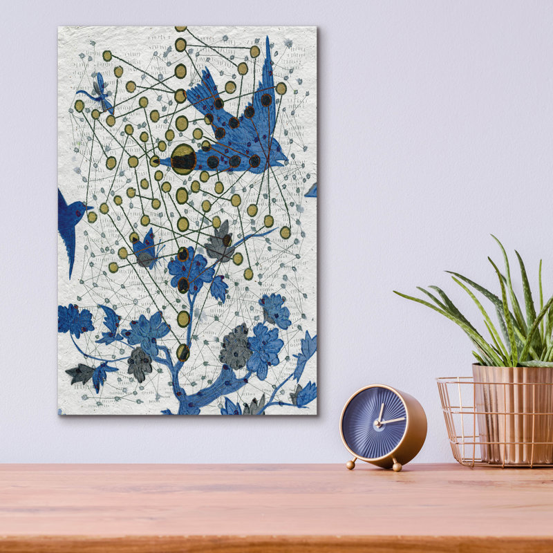  «Chakra Web with Wings» par Lori Arbel, art mural en verre, 12 po x 16 po