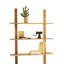 Vesa Acacia Solid Wood Tiered Shelf with Live Edge