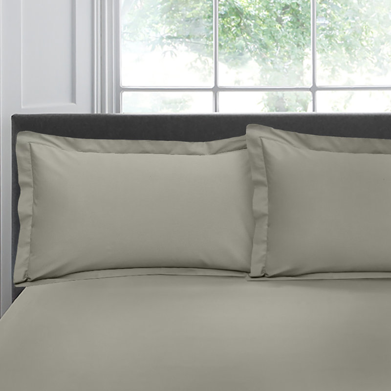 Appletree Bedding 100% Cotton Oxford pillowcase, Silver