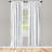 Chevron Semi-Sheer Rod Pocket Curtain Panels-45989751
