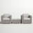 Commodore Wicker Fully Assembled 2 - Person Seating Group with Cushions-725790267-725790262
