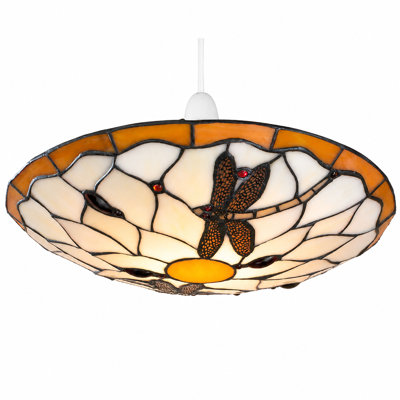 Plainville 15 cm H Bowl Glass Pendant Shade ( Screw On )