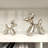 Porcelain Ceramic Balloon Dog Decorative Sculpture Set-51955249