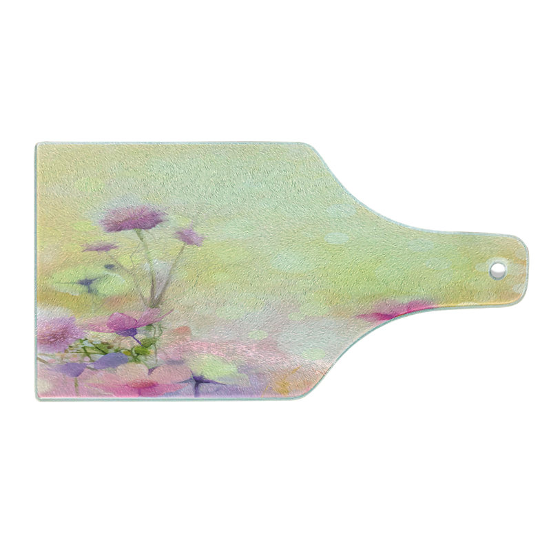 Planche à découper en verre trempé Ambesonne
