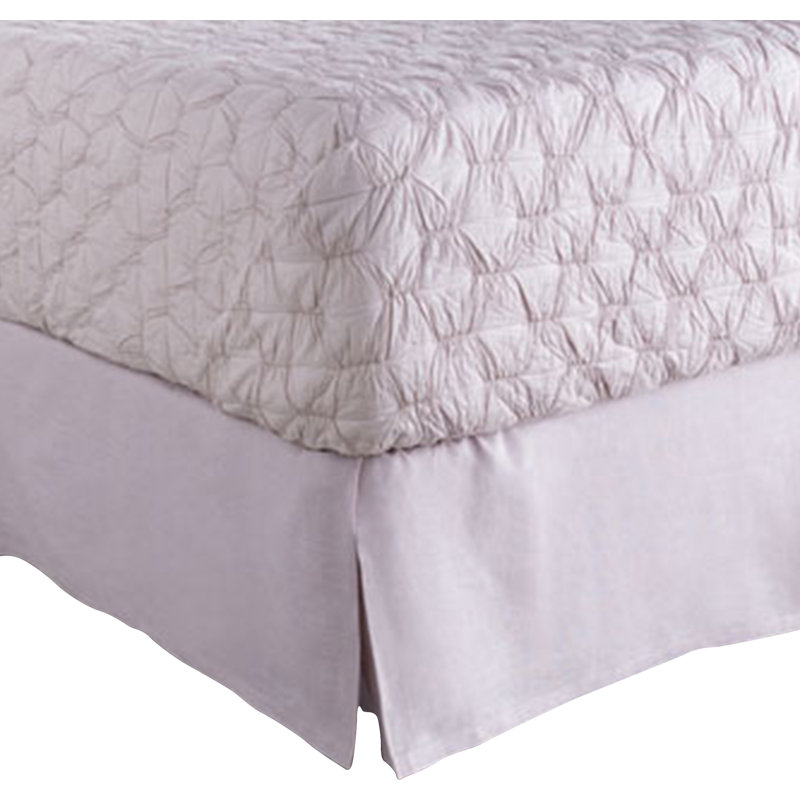 Evelyn Bed Skirt, Full, Purple