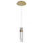 Mini-luminaire suspendu DEL doré satiné-622226064