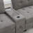 104'' Sectional Sofa With Acrylic Table Top-1870127503