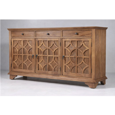 Verona 70" Solid Wood Sideboard, Walnut