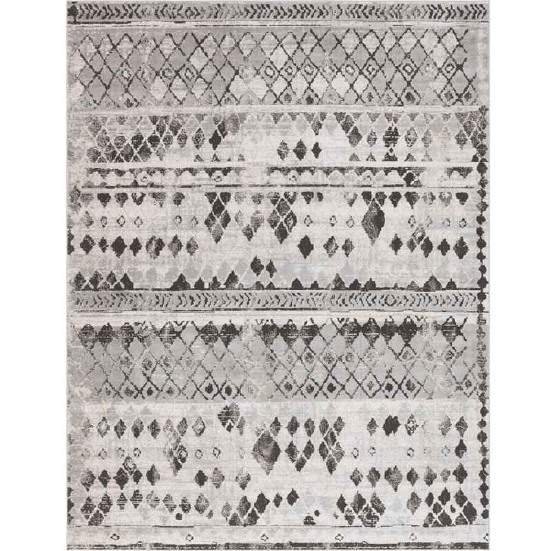 Geometric Indoor Rug, Rectangle 9' x 12'2"