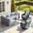 6 - Person Patio Conversation Set-86476256-98477823