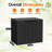 30 Gallon Waterproof Lockable Outdoor Resin Deck Box-131104438
