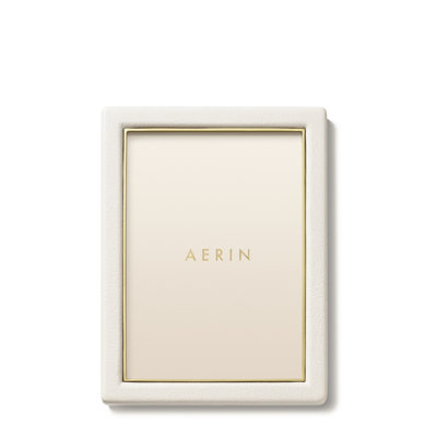 Piero Leather Picture Frame with Mat
