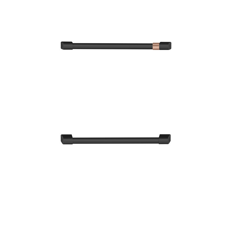 Double Drawer Handle Kit, Flat Black
