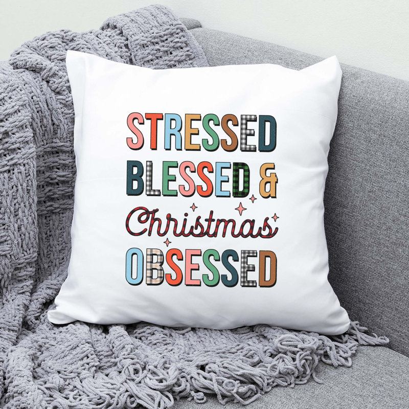 christmas7 Polyester Throw Pillow, 20" x 20"