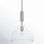 Rayden Single Light Glass Steel Pendant