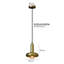 Crystol 1 - Light Dome Pendant-406046872