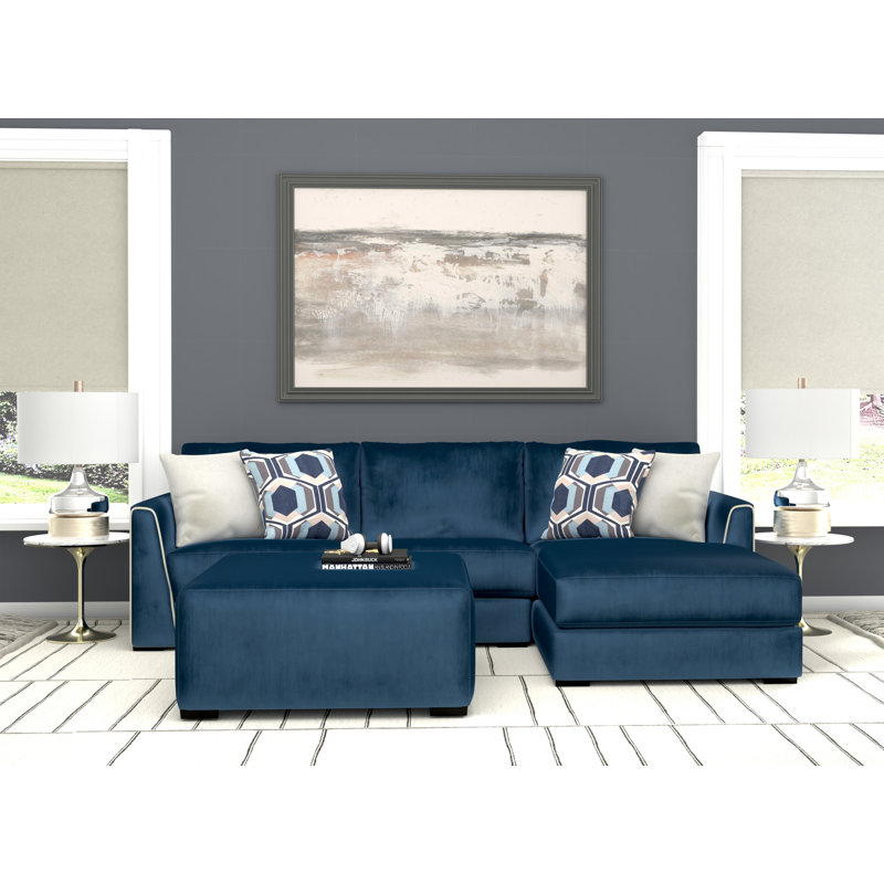 Horst Upholstered L-Shaped Sectional, Right Hand Facing