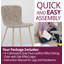 Mose Upholstered Dining Chair Set-94830136-123755100