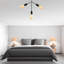 Luminaire suspendu noir à 3 lumières Zakhya