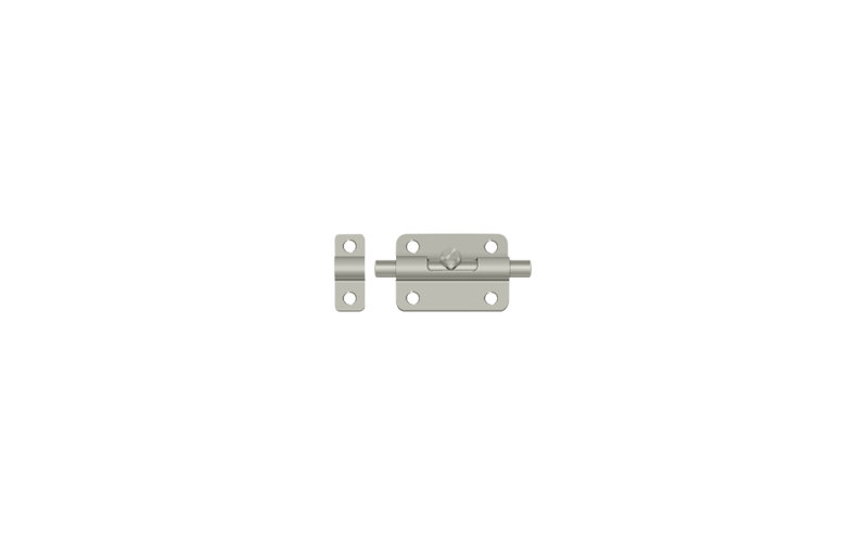 Barrel Latch/Catch/Bolt, Brushed Nickel