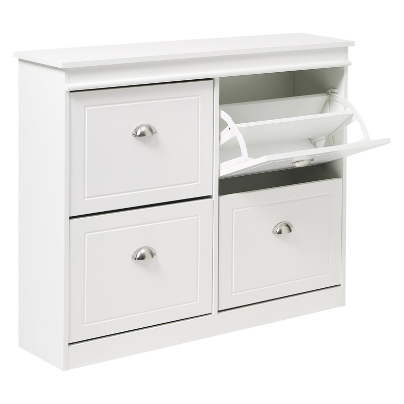 16 Pair Shoe Storage Cabinet